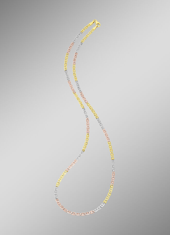 Elegante Garnitur in Tricolor, mit Karabiner 